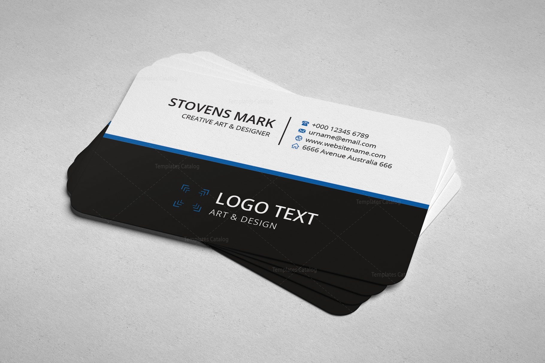 Accountant Professional Business Card Design - Graphic Prime 