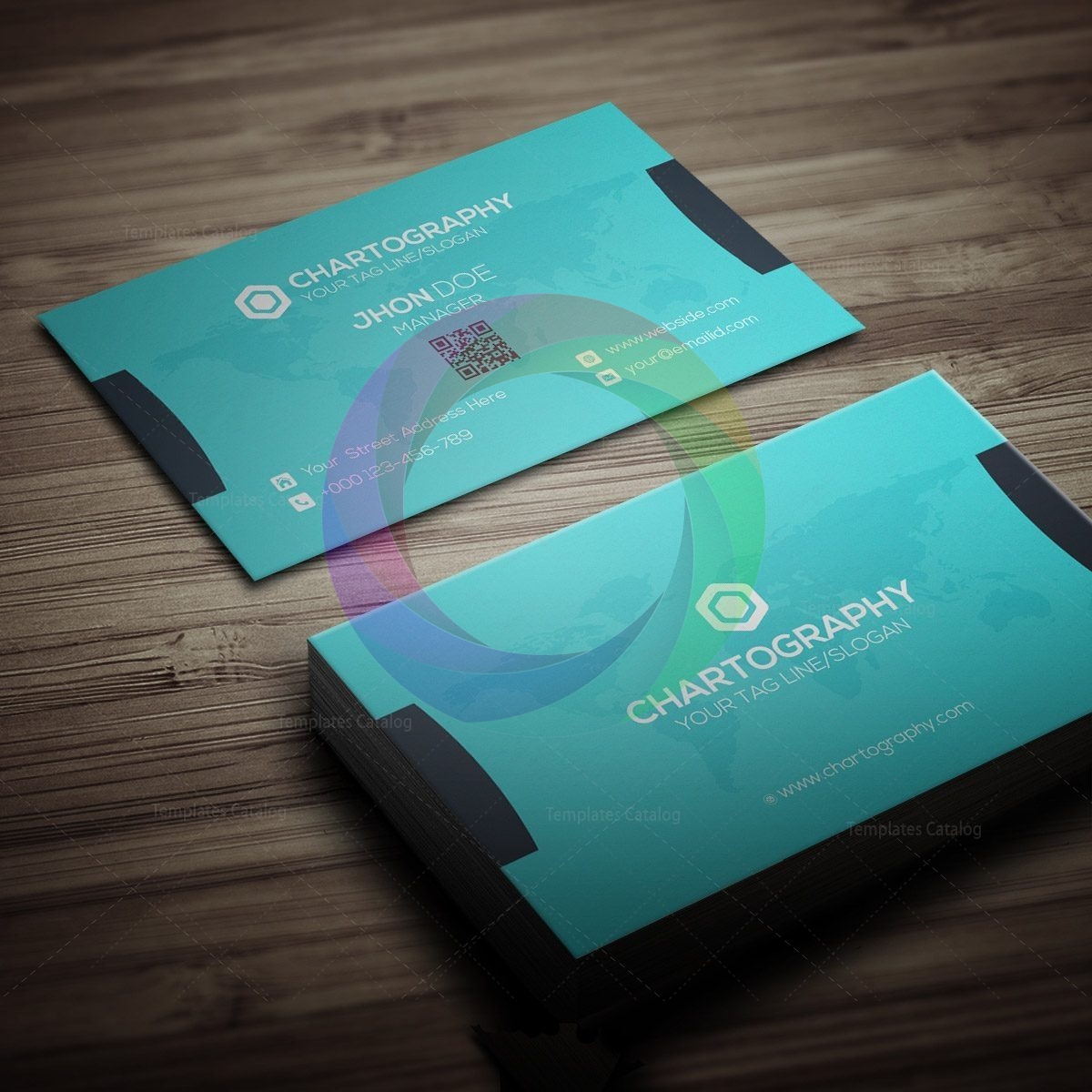 Cartography Business Card Template - Graphic Prime | Graphic Design ...