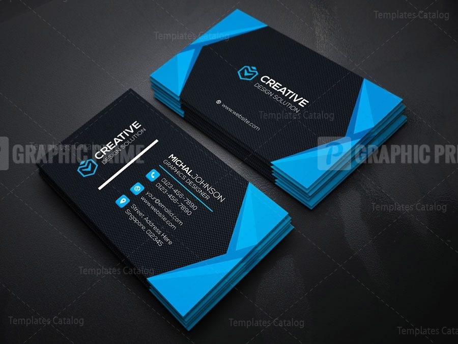 Classy Company Business Card Template - Graphic Prime | Graphic Design ...