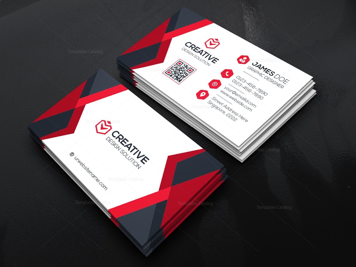 Corporate Business Card with Perfect Style - Graphic Prime | Graphic ...