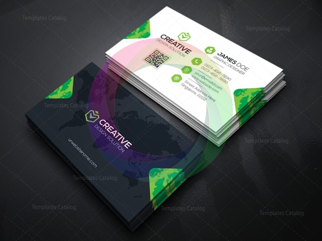 Creative Company Business Card Template - Graphic Prime | Graphic ...