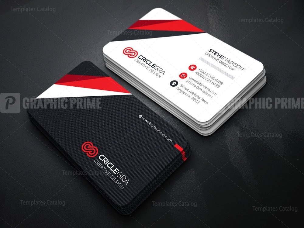 Creative Director Business Card Template - Graphic Prime | Graphic ...