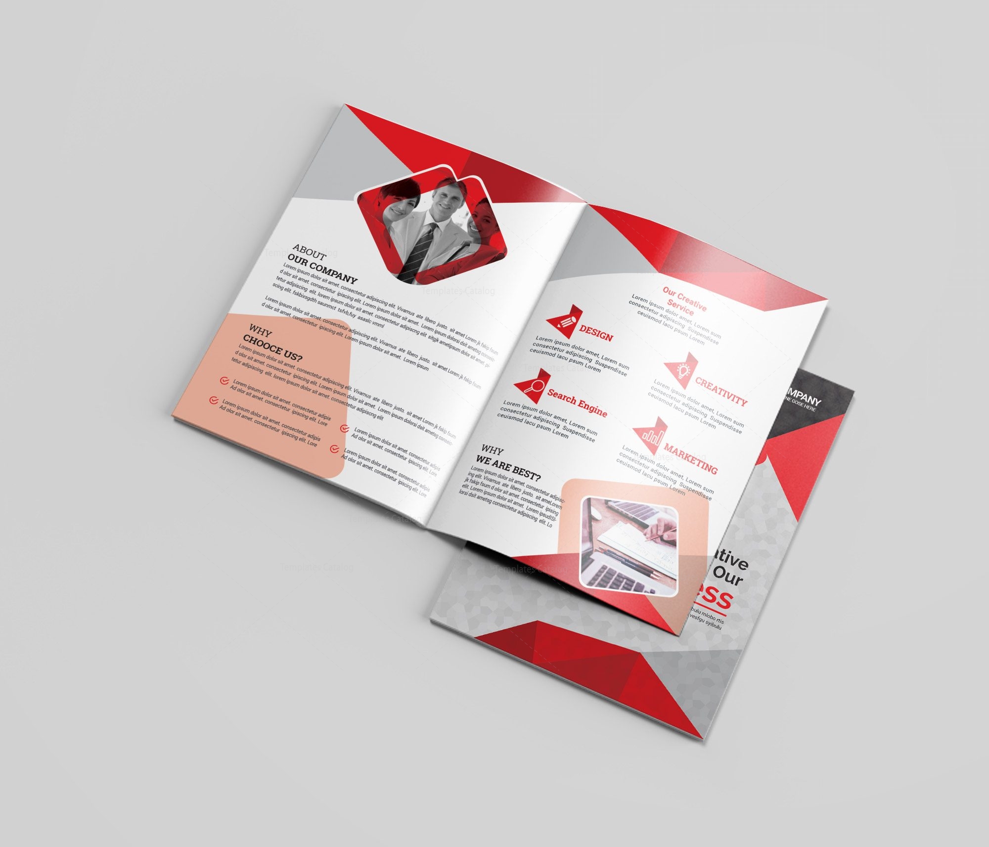 Dentist Bi-Fold Brochure Template - Graphic Prime | Graphic Design ...