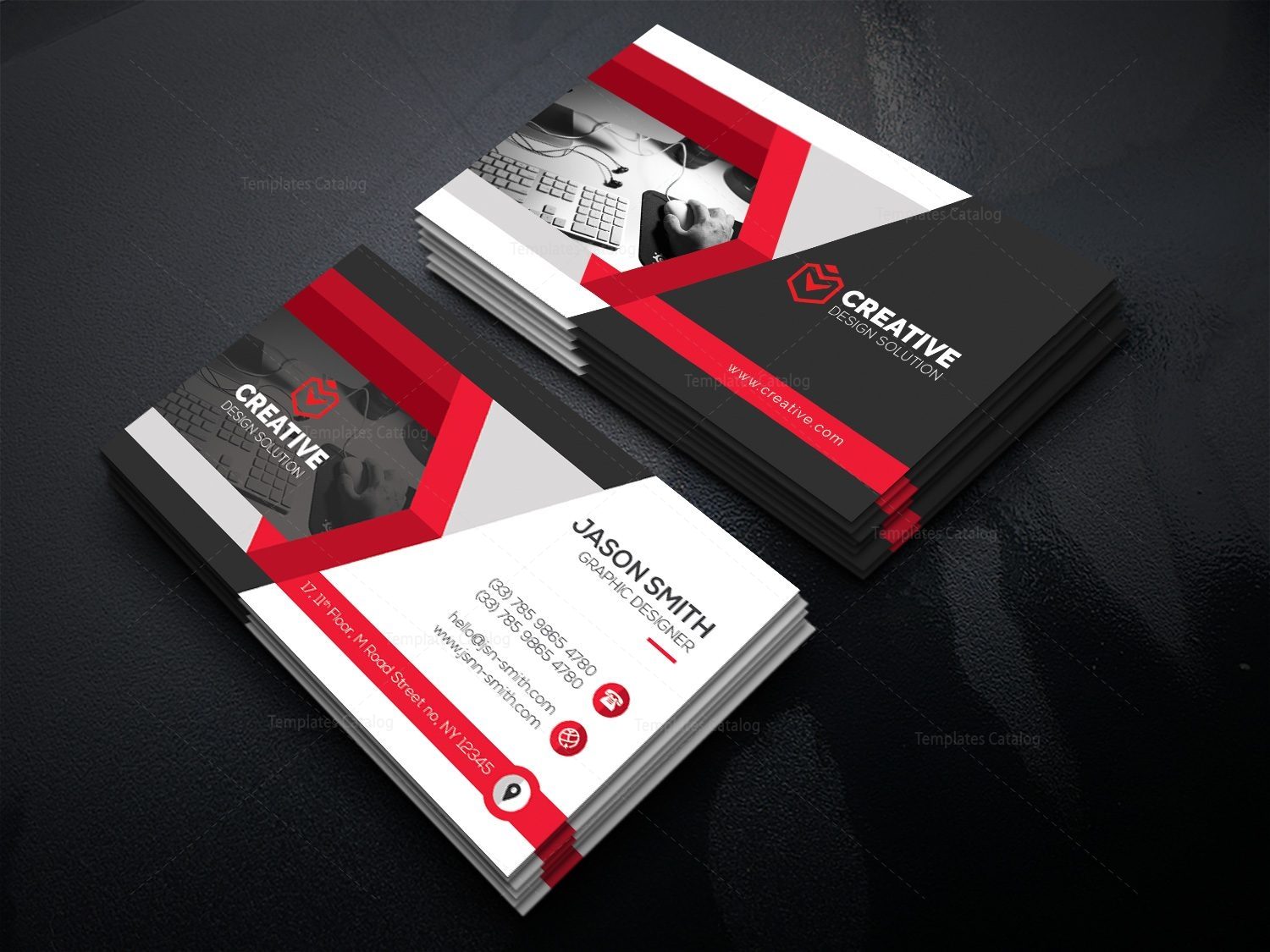 Fabulous Business Card Template - Graphic Prime | Graphic Design Templates