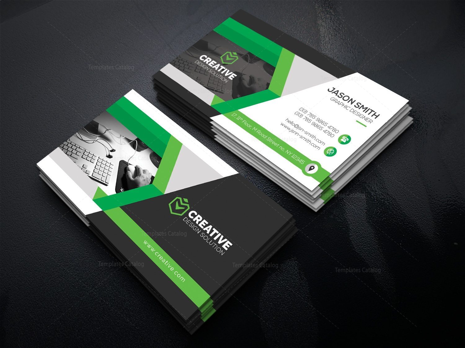 Fabulous Business Card Template - Graphic Prime | Graphic Design Templates