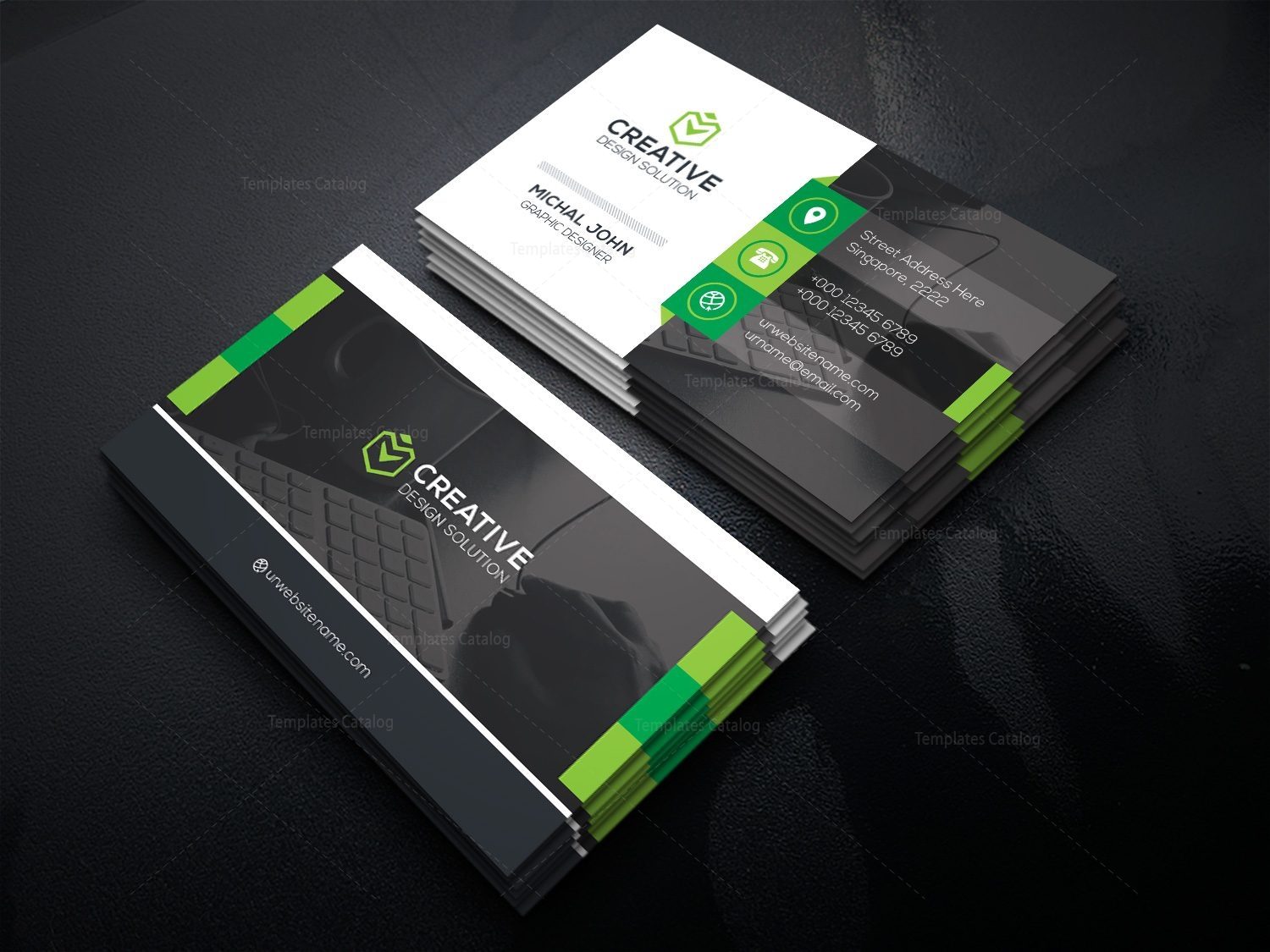 Office Business Card Template Card - Graphic Prime | Graphic Design ...