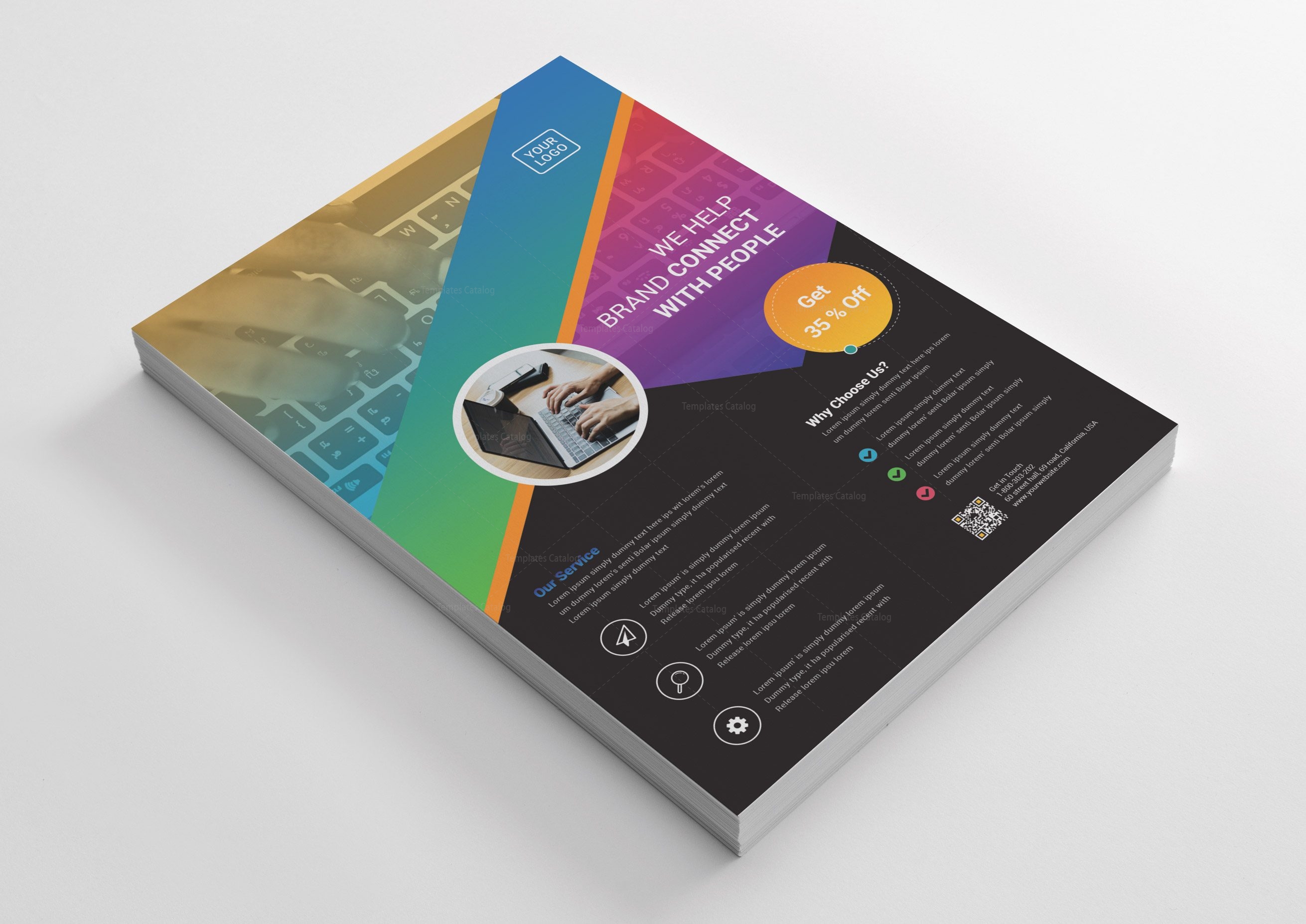 Print Ready Stylish Flyer Design - Graphic Prime | Graphic Design Templates