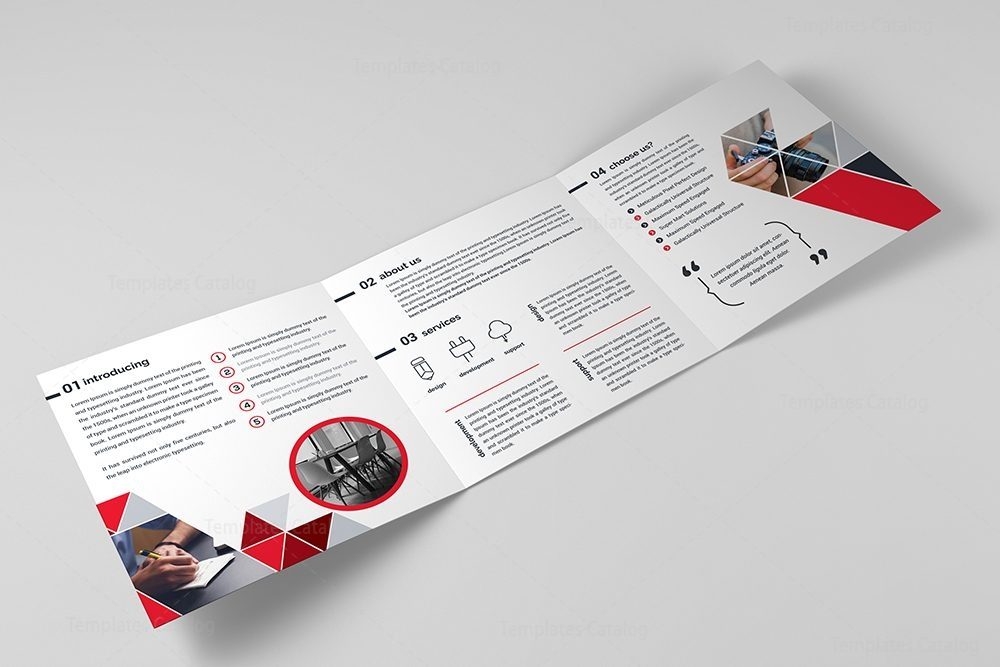 Professional Trifold Brochure Template - Graphic Prime | Graphic Design ...