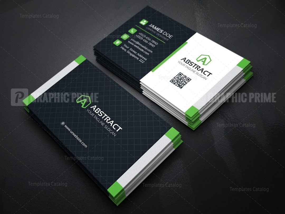 Stylish Business Card Design Template - Graphic Prime | Graphic Design ...