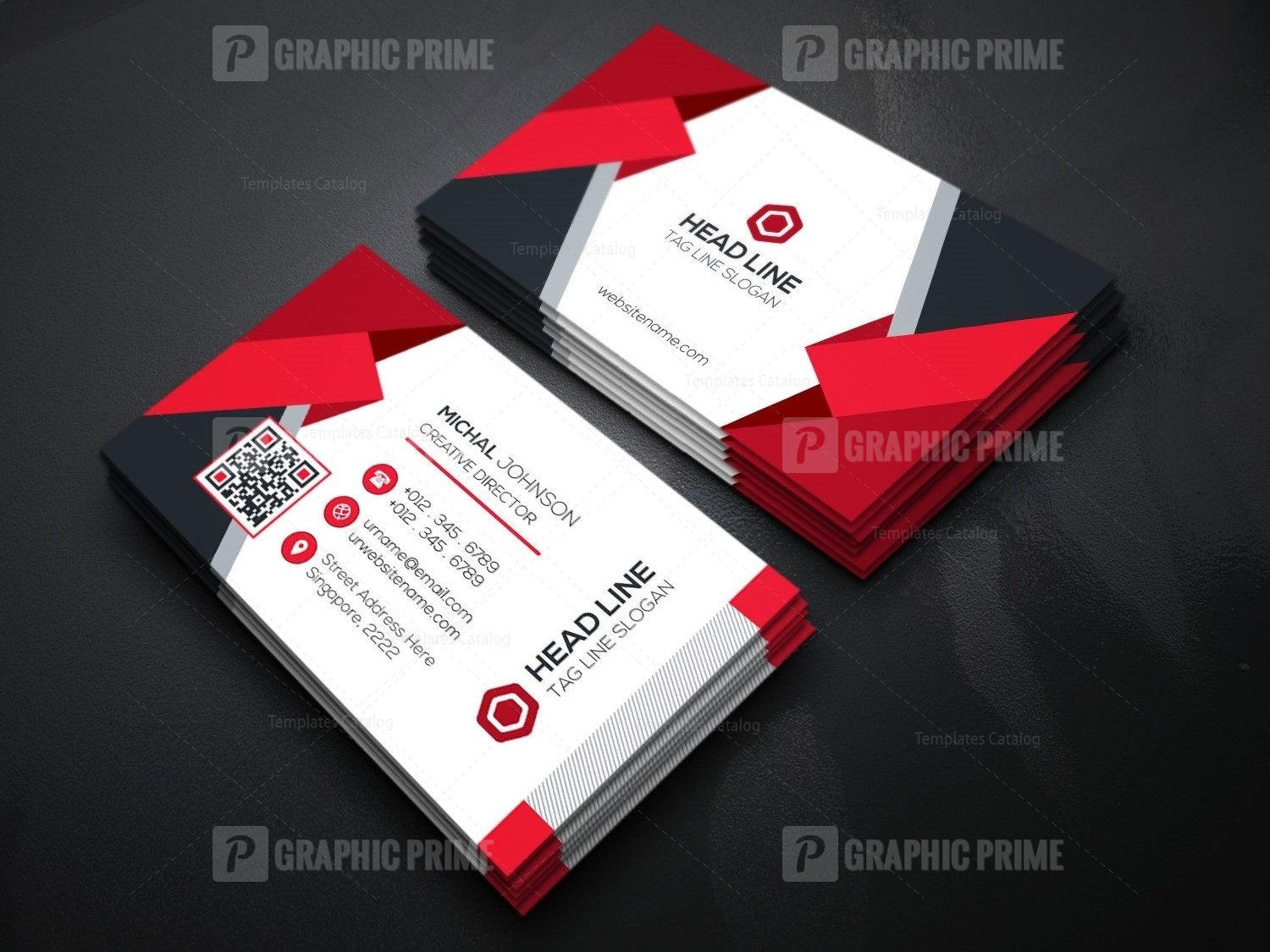 Stylish Business Card Design Templates - Graphic Prime | Graphic Design ...