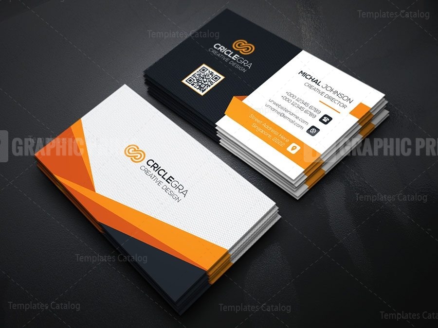 Stylish Technology Business Card - Graphic Prime | Graphic Design Templates