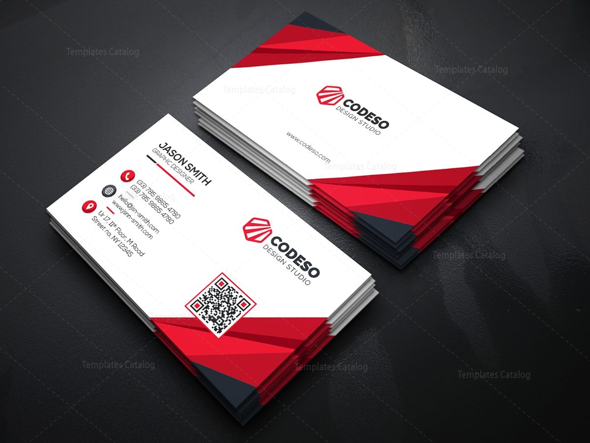 Technology Business Card with Modern Style - Graphic Prime | Graphic ...