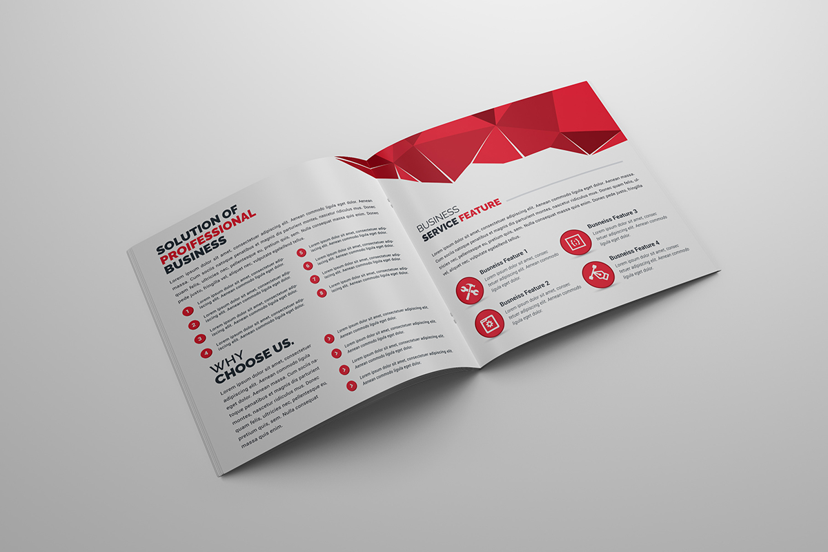 Classy Corporate Bi-Fold Brochure Template - Graphic Prime | Graphic ...