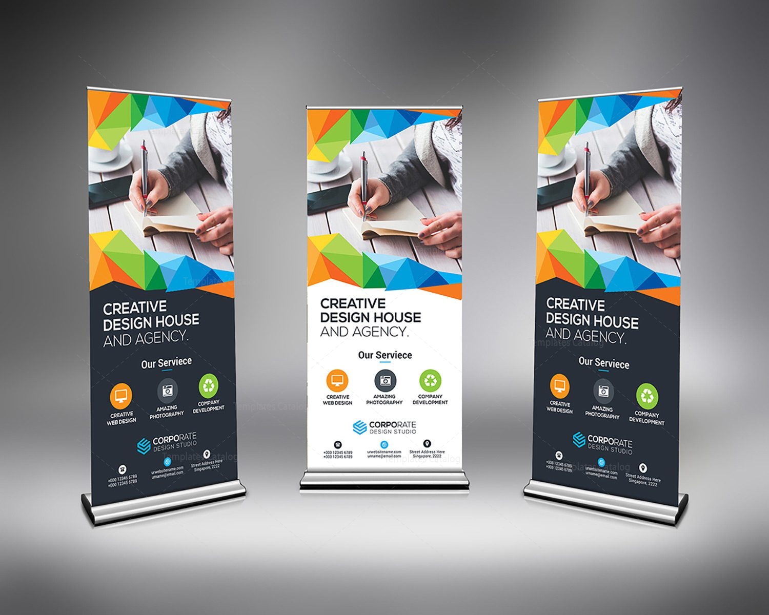 Rollup Banner Templates - Graphic Prime | Graphic Design Templates