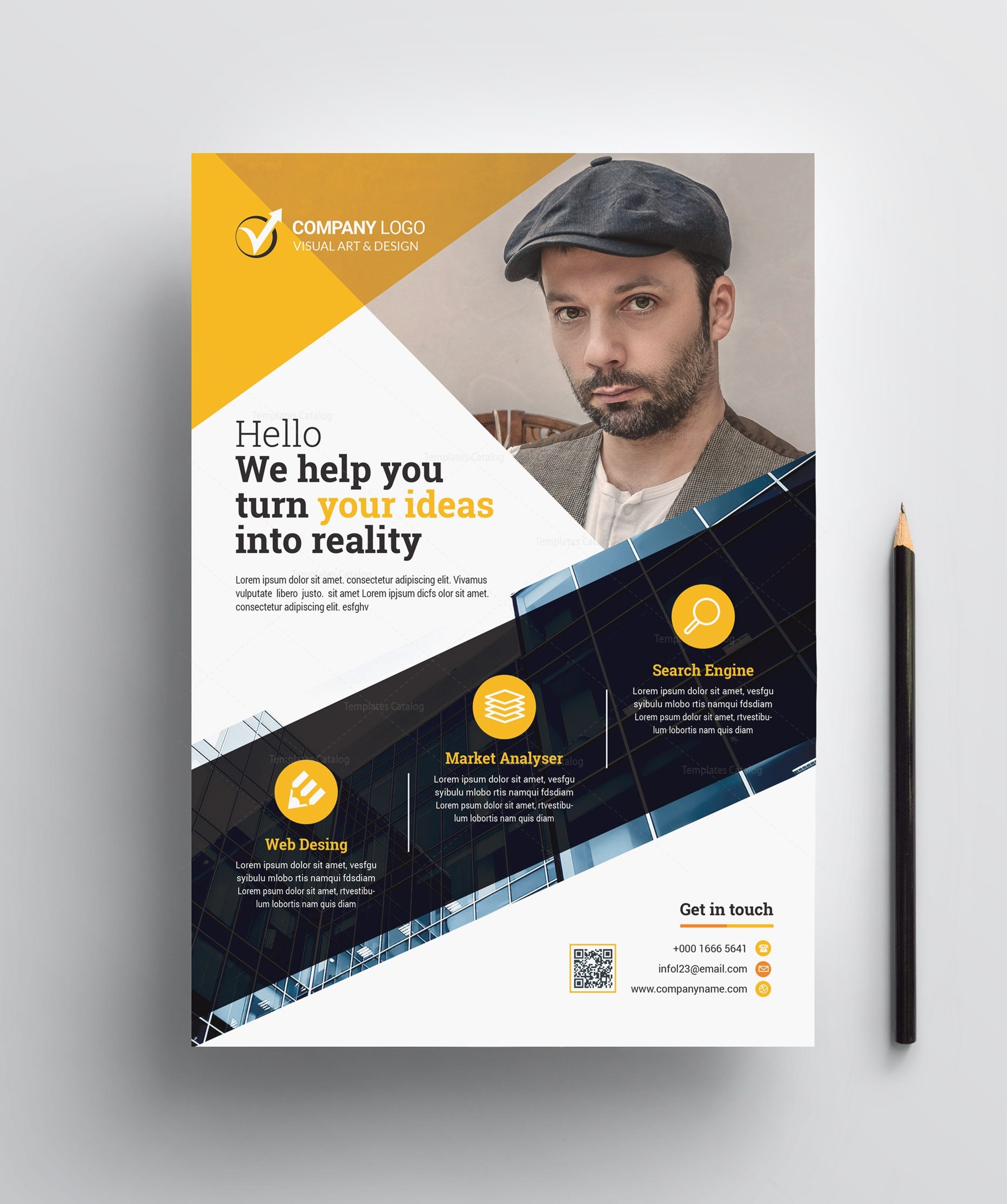 Business Print Flyer Templates - Graphic Prime | Graphic Design Templates