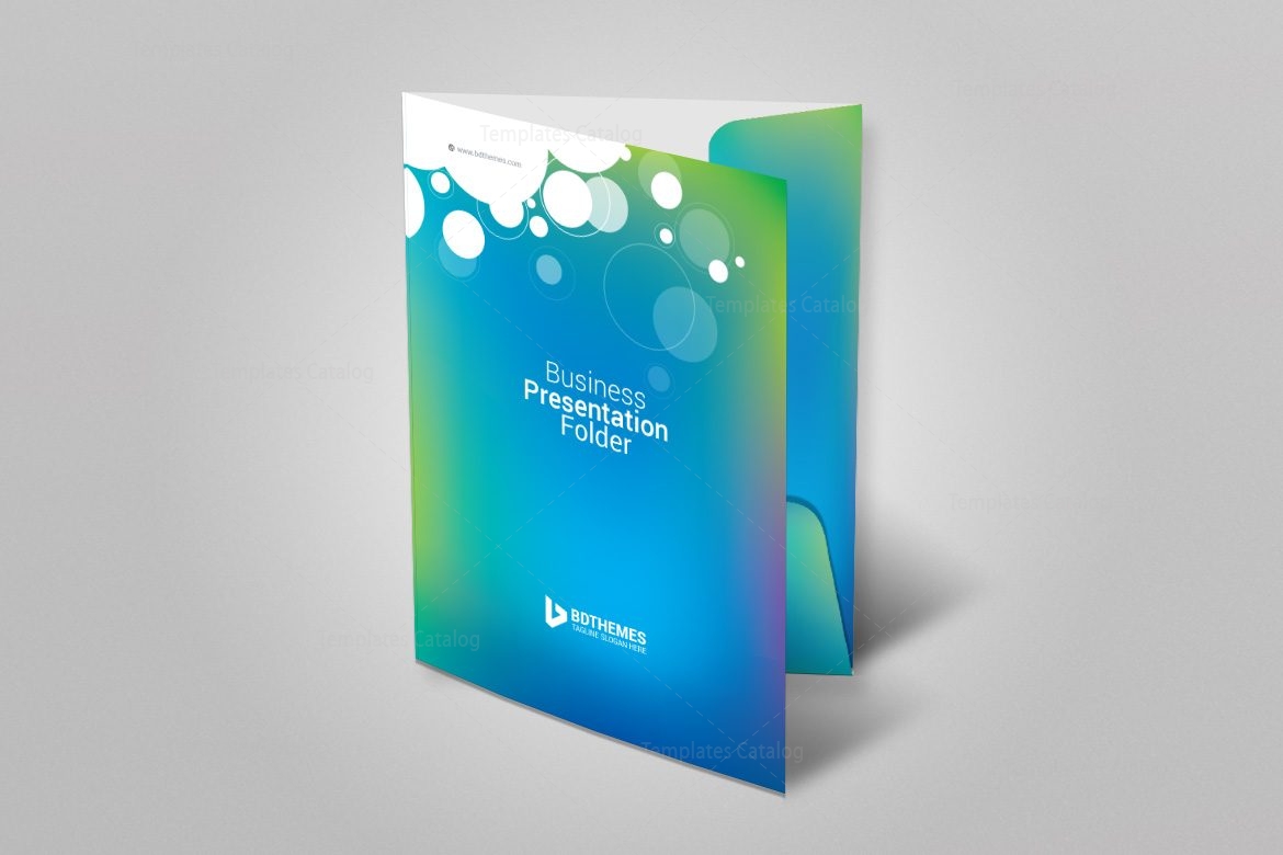 Professional Corporate Presentation Folder Template - Graphic Prime