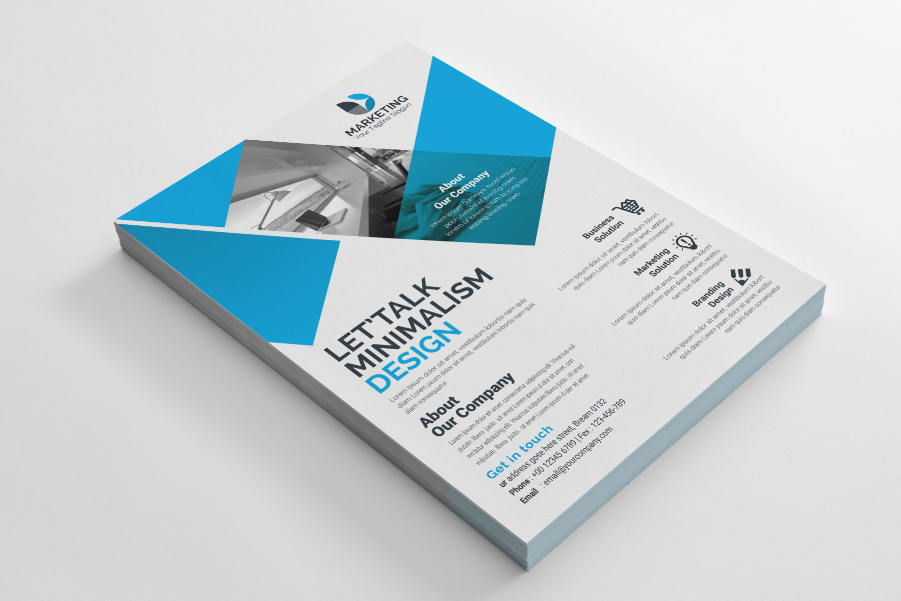 PSD Elegant Flyer Templates - Graphic Prime | Graphic Design Templates