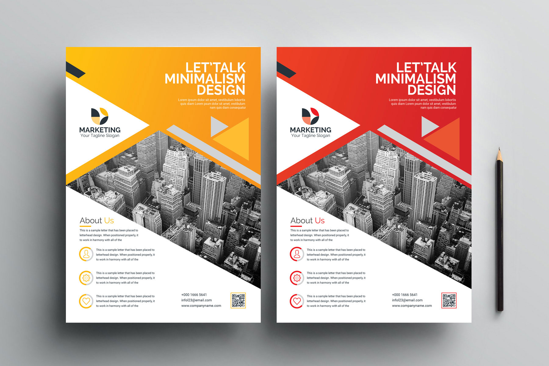 PSD Modern Flyer Design Templates - Graphic Prime | Graphic Design ...